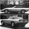 Chevrolet XP-898, 1973 - A first rendition of the X-898 in a finished clay model form